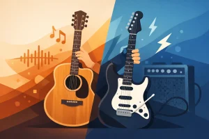 Electric Guitar Lessons for Acoustic Players