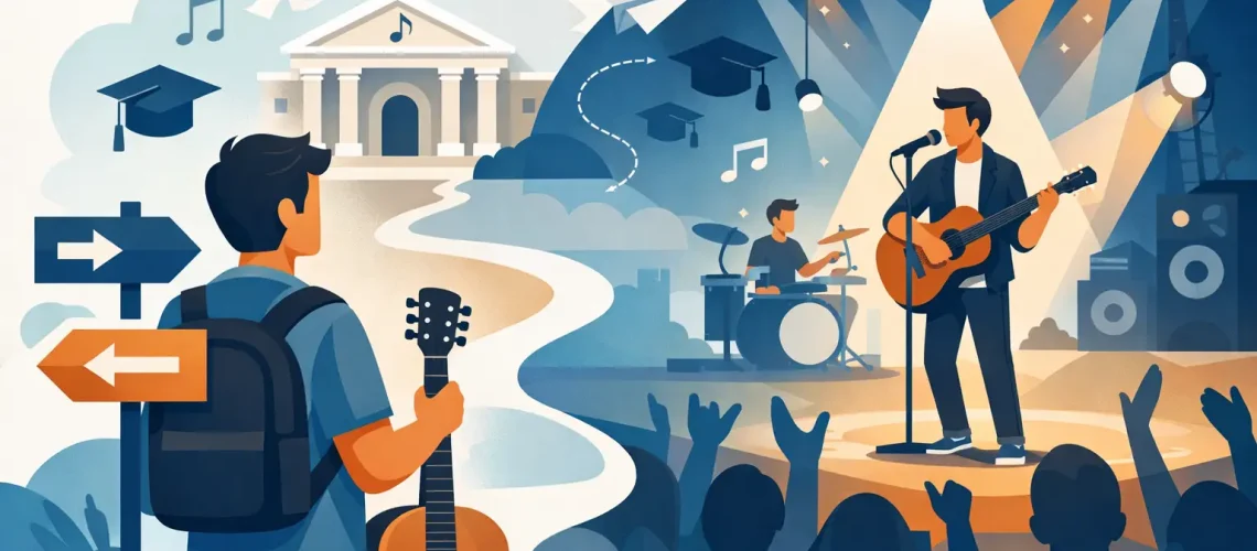 How to Choose a Music School That Gets You on Stage