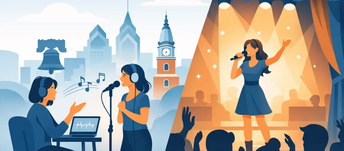 Singing Lessons Philadelphia That Get You Onstage