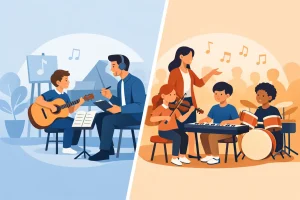 Private Versus Group Music Lessons: Which Fits?
